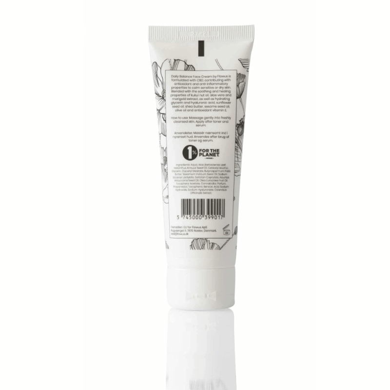 Daily Balance Face Cream med CBD - Lidt Sundere