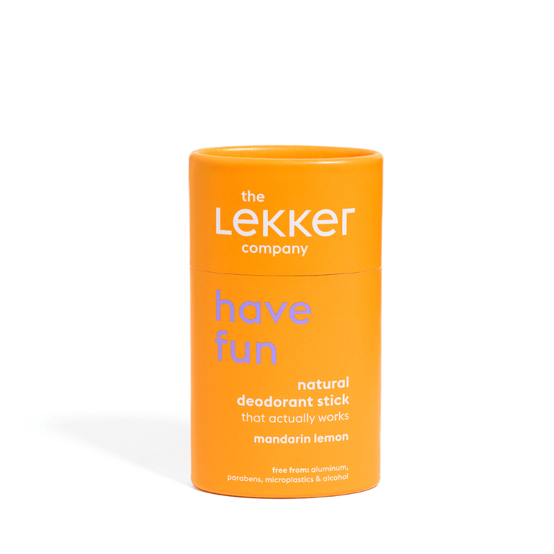 Naturlig Deodorant stick - Mandarin og Lemon - Lidt Sundere