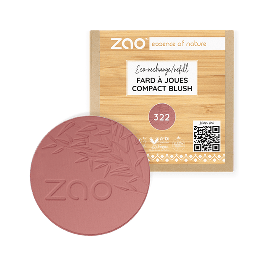 Økologisk Blush - Refill - Brown Pink 322