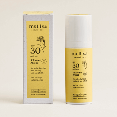 Ansigts solcreme SPF 30 - Plejende og Fugtgivende