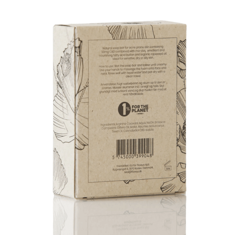 Håndlavet Sæbebar med CBD - Lidt Sundere