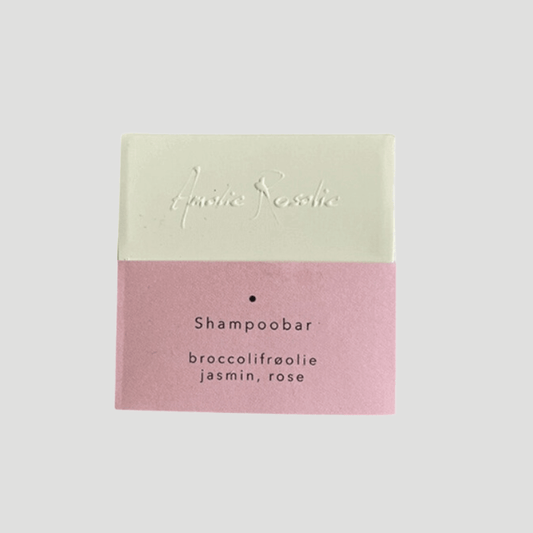 Shampoobar med Broccolifrøolie, Jasmin & Rose