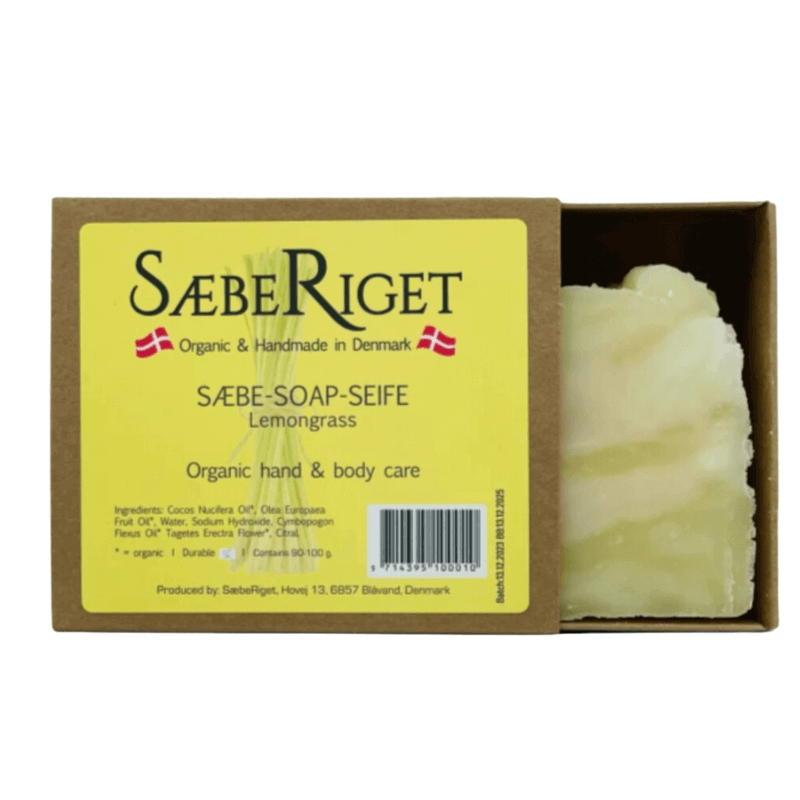 Økologiske Sæbe med Lemongrass