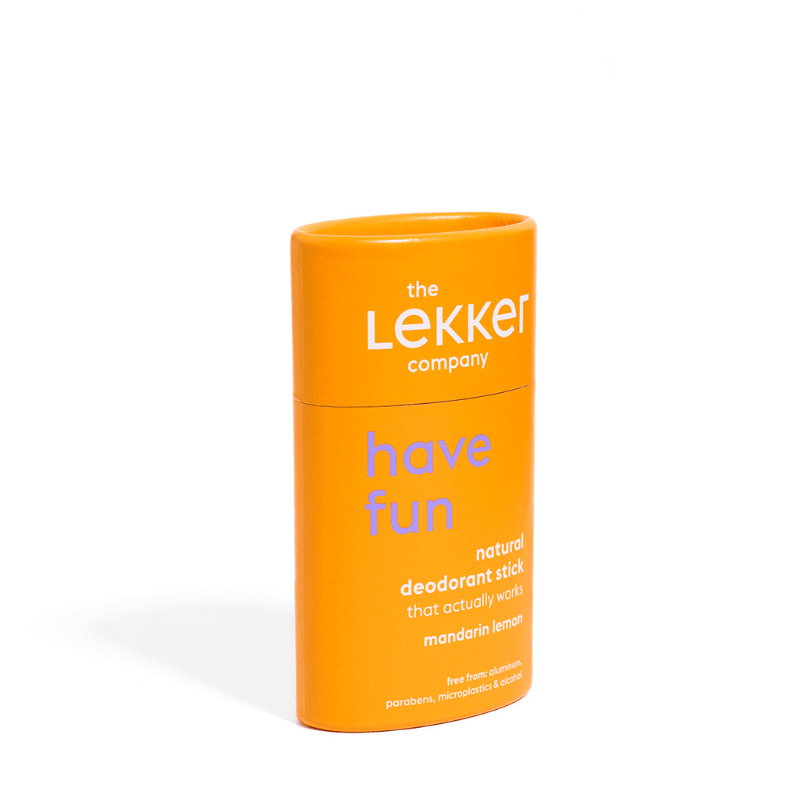 Naturlig Deodorant stick - Mandarin og Lemon - Lidt Sundere